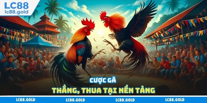 Cược gà thắng, thua tại nền tảng